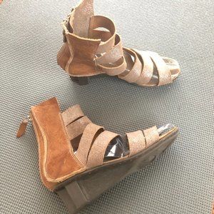 Trippen metallic sandal